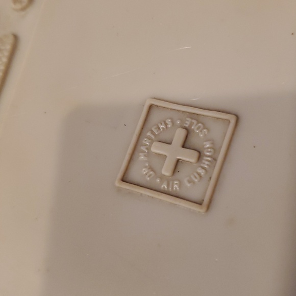 Dr. Martens Dante Leather Sneakers In Taupe Size 7 - Picture 9 of 12